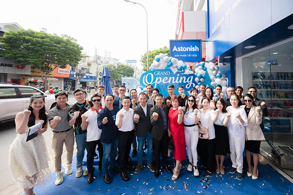 Tổ chức lễ khai trương showroom Astonish, Gò Vấp