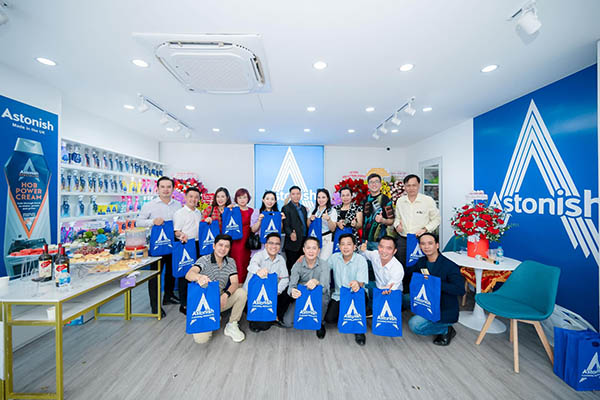 Tổ chức lễ khai trương showroom Astonish, Gò Vấp