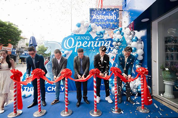 Tổ chức lễ khai trương showroom Astonish, Gò Vấp