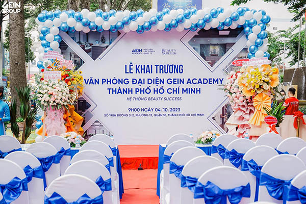 Tổ chức lễ khai trương văn phòng đại diện GEIN Academy, Quận 10