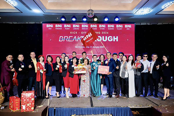 Tổ chức sự kiện Kick Off Meeting BNI 2024