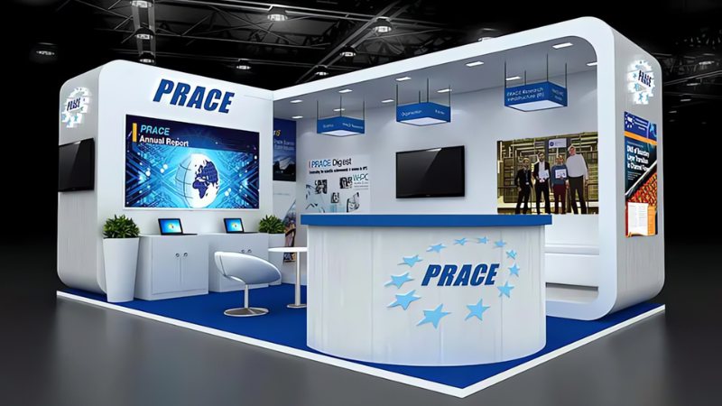 Booth sự kiện của Prace