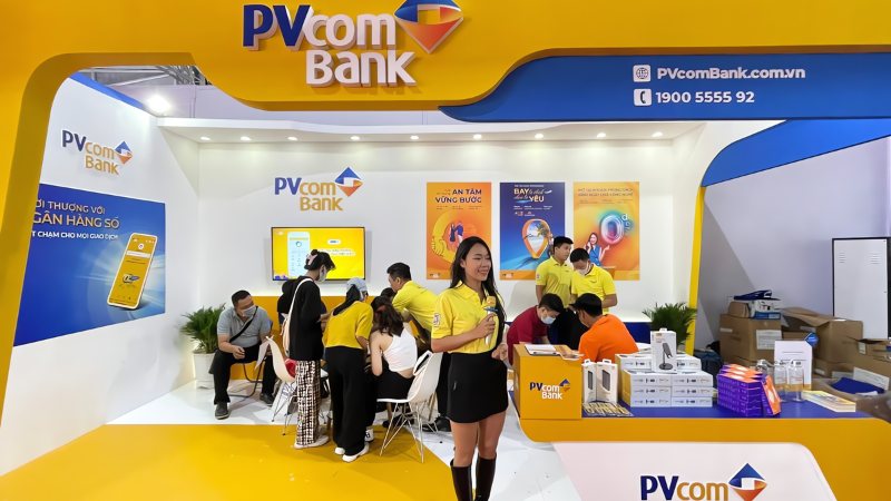 Booth sự kiện của PV Bank