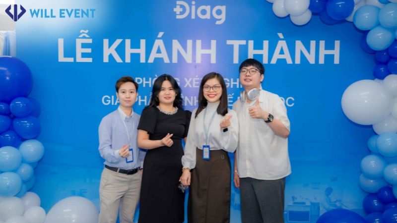 Lễ khánh thành phòng xét nghiệm của Diag