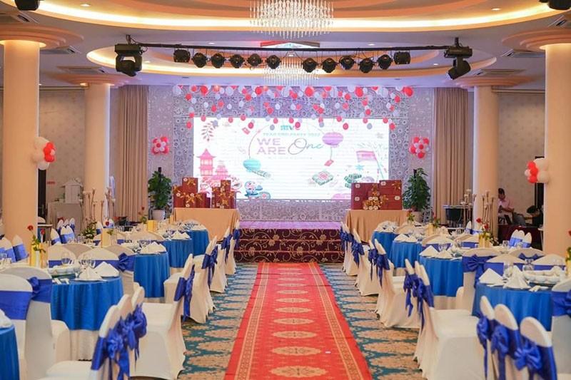 Không gian tổ chức tiệc tất niên nhỏ cho công ty