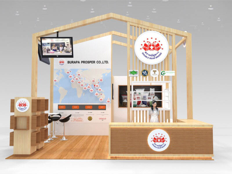 Mẫu thiết kế gian hàng triển lãm, hội chợ Will Event đẹp