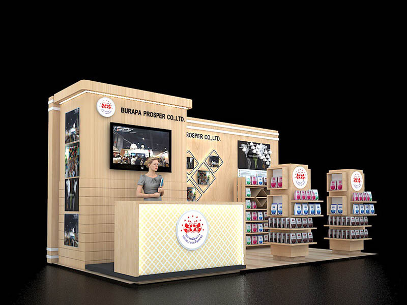 Mẫu thiết kế gian hàng triển lãm, hội chợ Will Event đẹp