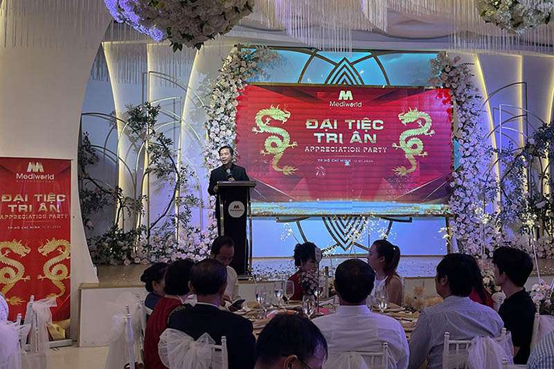 Tổ chức tiệc tri ân khách hàng Medi World