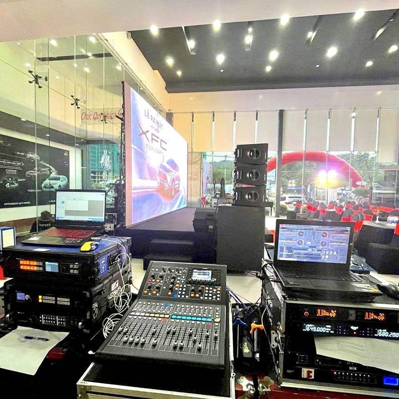 Âm thanh ánh sáng cho 1 sự kiện ra mắt sản phẩm