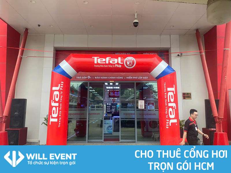 Cho thuê cổng hơi sự kiện trọn gói tại HCM
