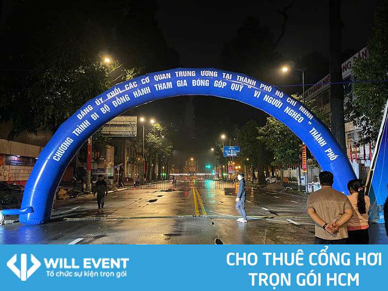 Cho thuê cổng hơi sự kiện trọn gói tại HCM