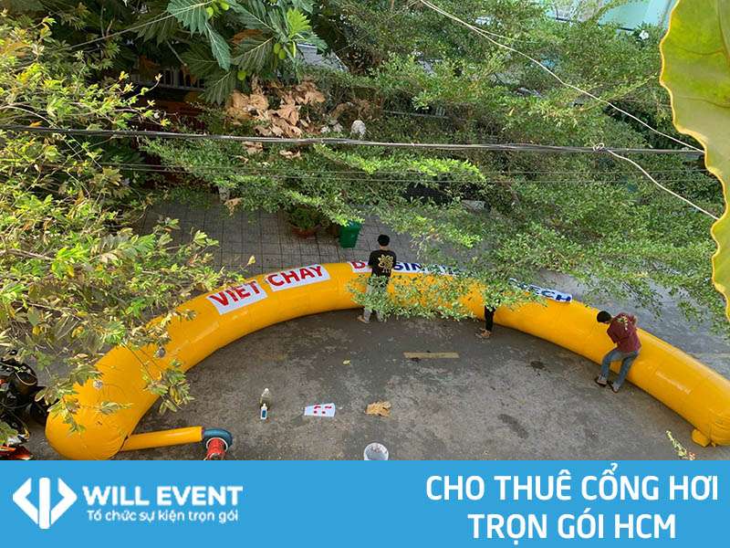 Cho thuê cổng hơi sự kiện trọn gói tại HCM