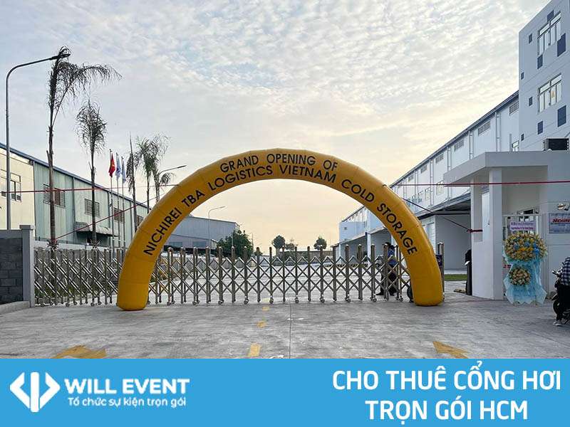 Cho thuê cổng hơi sự kiện trọn gói tại HCM