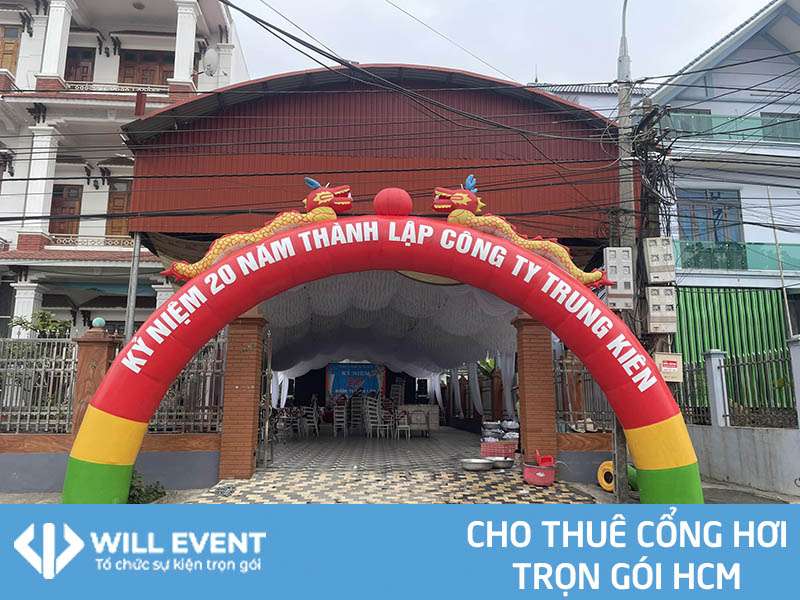 Cho thuê cổng hơi sự kiện trọn gói tại HCM