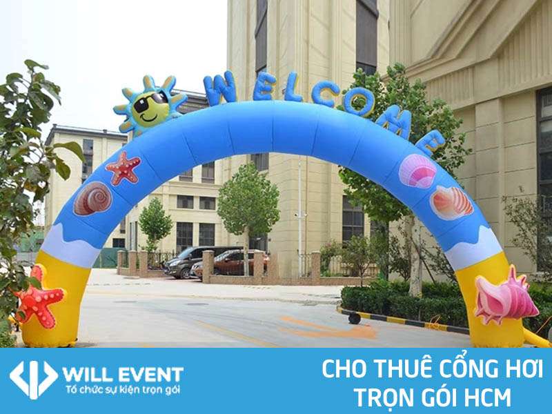 Cho thuê cổng hơi sự kiện trọn gói tại HCM