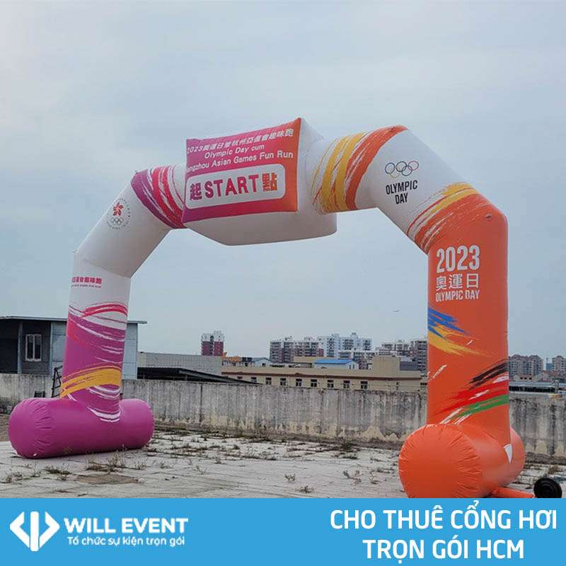 Cho thuê cổng hơi sự kiện trọn gói tại HCM