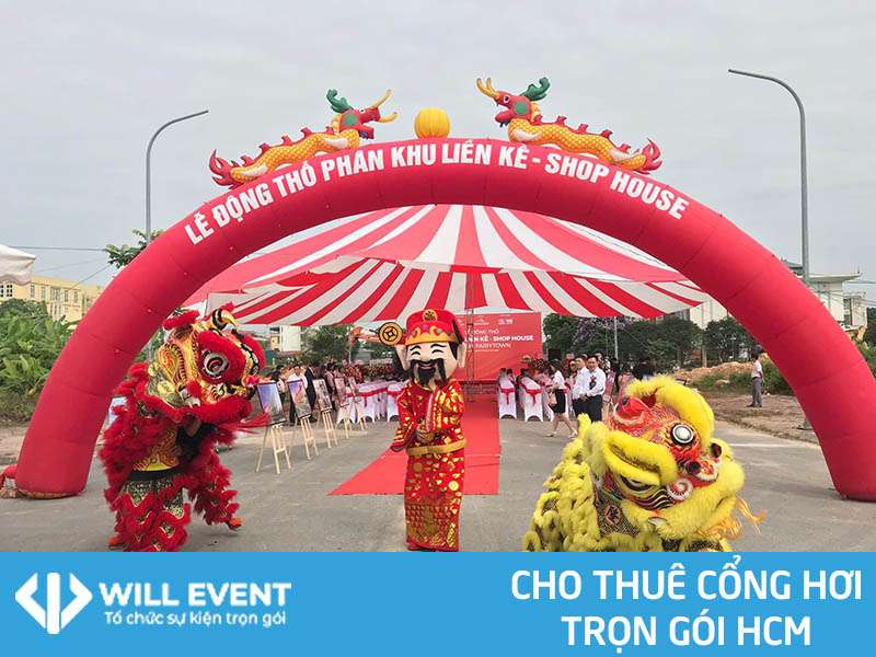 Cho thuê cổng hơi sự kiện trọn gói tại HCM