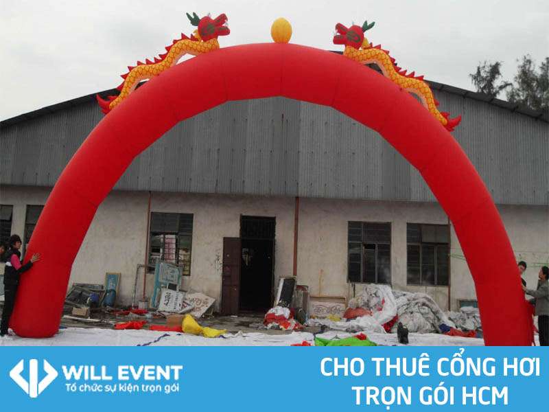 Cho thuê cổng hơi sự kiện trọn gói tại HCM