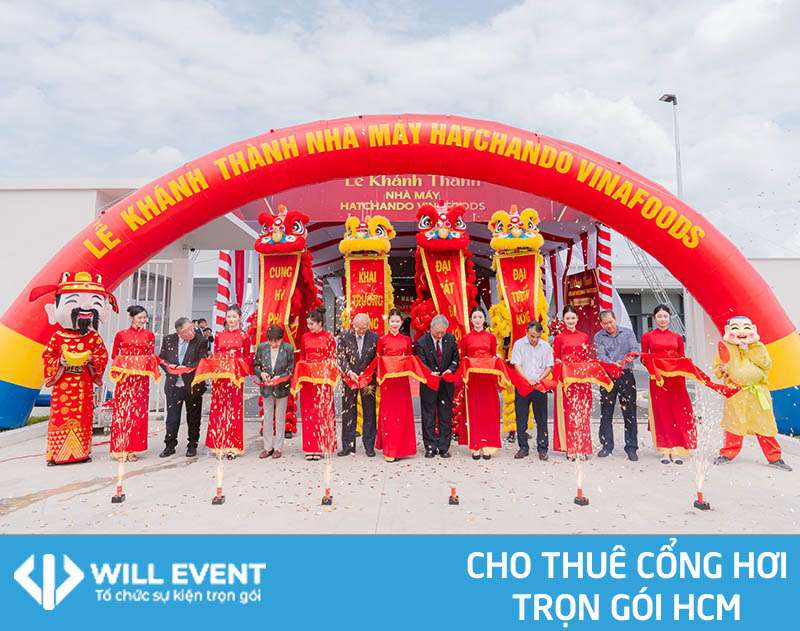 Cho thuê cổng hơi sự kiện trọn gói tại HCM