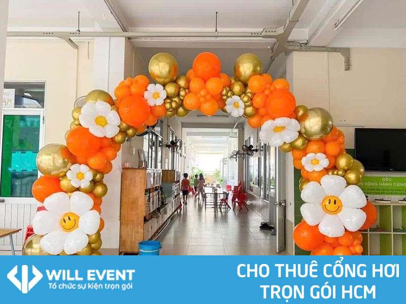 Cho thuê cổng hơi sự kiện trọn gói tại HCM