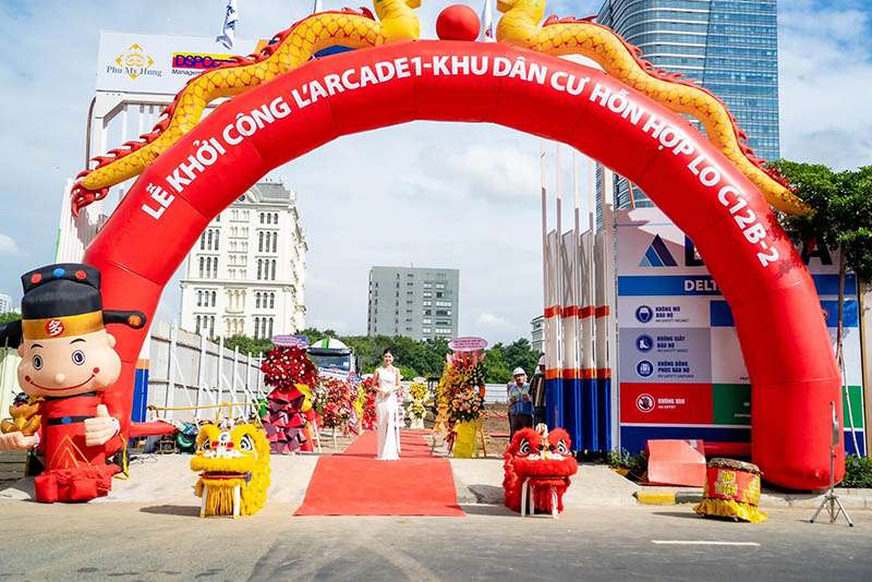 Cho thuê cổng hơi khai trương HCM