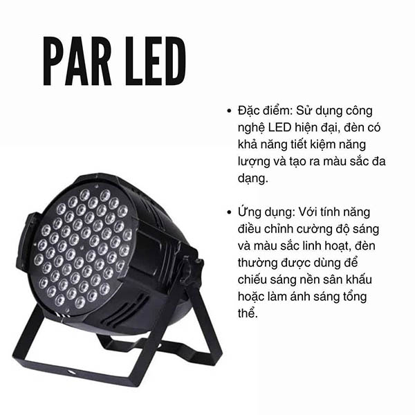 Cho thuê đèn sân khấu sự kiện