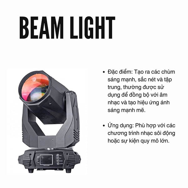 Cho thuê đèn sân khấu sự kiện