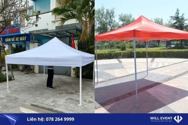 Nhà bạt lều xếp (nhà bạt di động)
