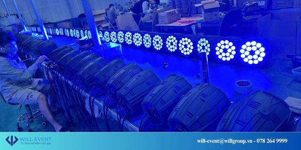 cho thuê đèn sự kiện Parled