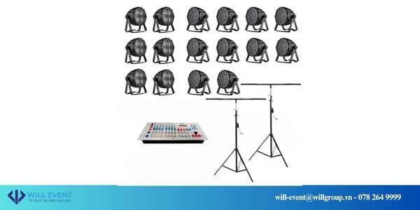 gói ánh sáng LED 16 đèn