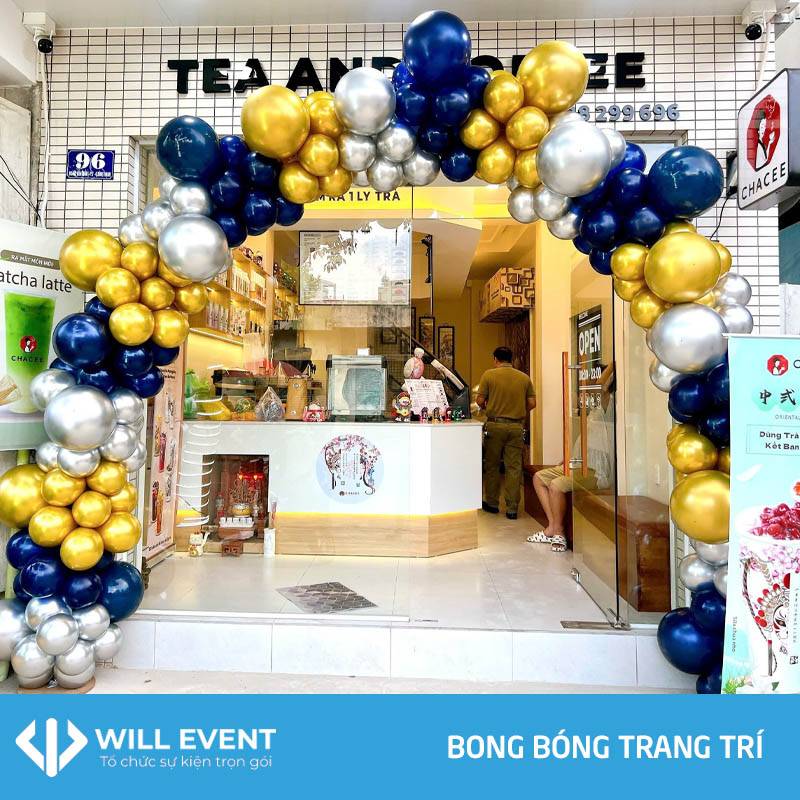 Bong bóng khai trương