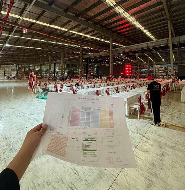 Cho thuê bàn ghế sự kiện hồ chí minh
