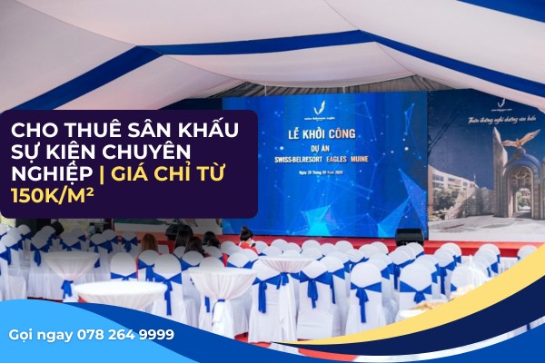 Dịch vụ cho thuê bàn ghế sự kiện giá tốt