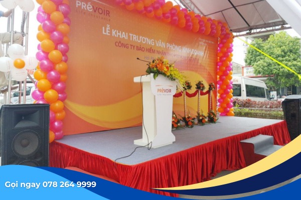 Báo giá cho thuê sân khấu tại WillEvent