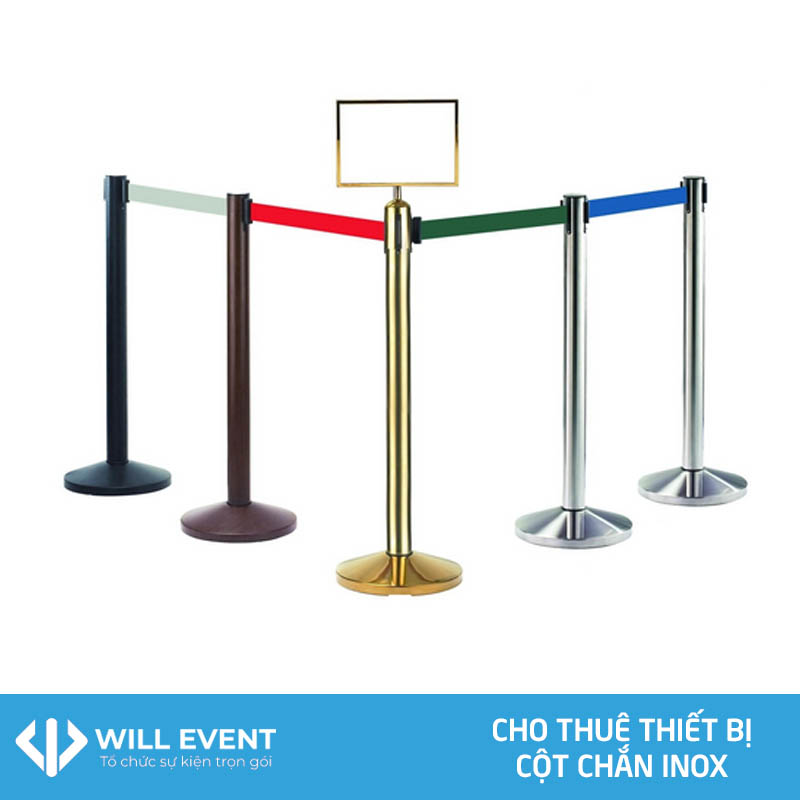 Cột chắn inox