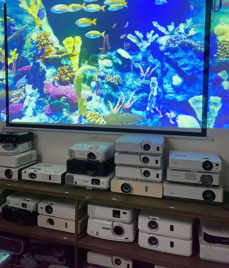 Hiển thị máy chiếu LCD