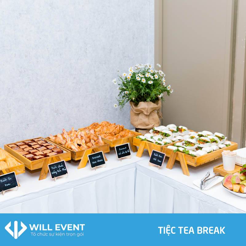 Tiệc Tea Break khai trương