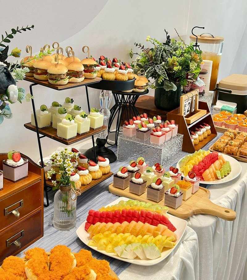 Tiệc tea break menu