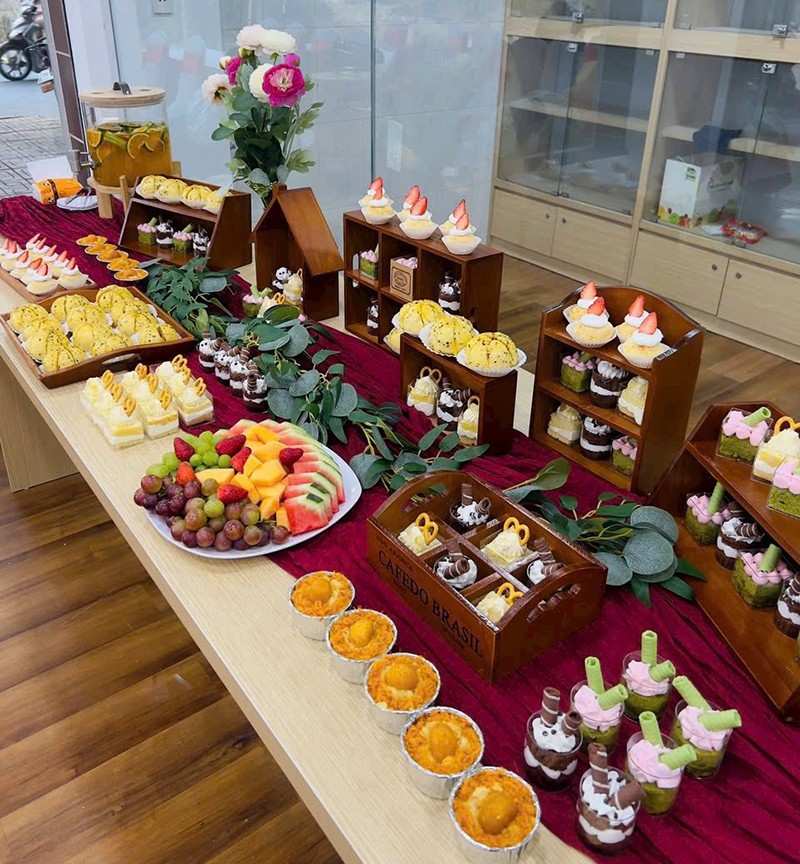 Tiệc tea break menu