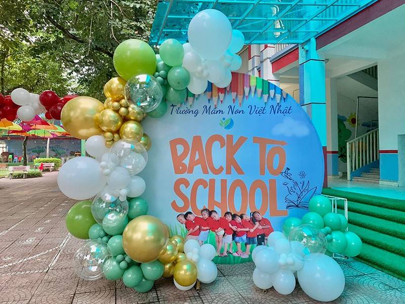 backdrop khai giảng - Back to School