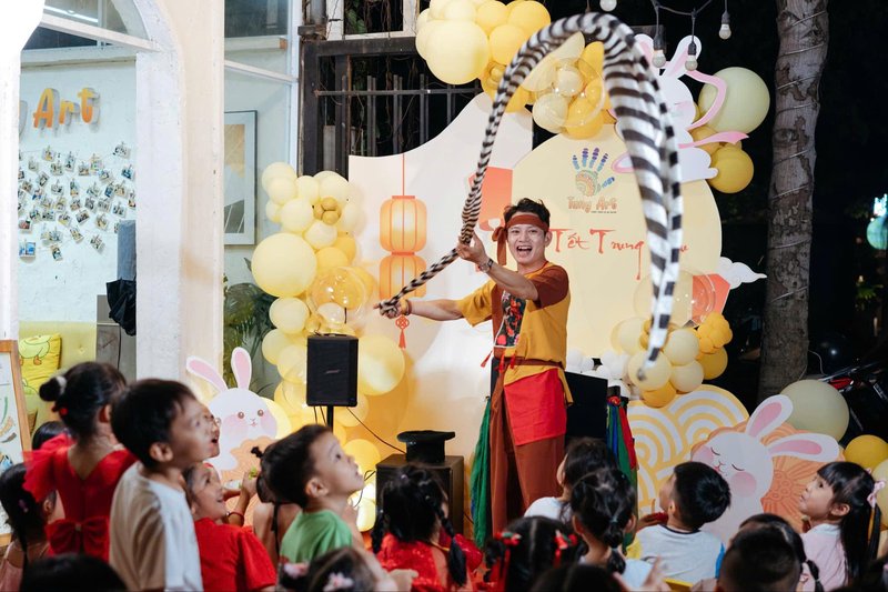 Tổ chức sự kiện trung thu cho trường mầm non