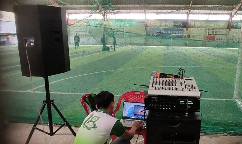 Cho thuê loa kẹo kéo cho sự kiện thể thao