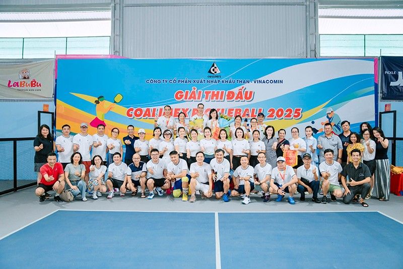 Giải Pickalball Công ty cổ phần Xuất nhập khẩu Than Vinacomin