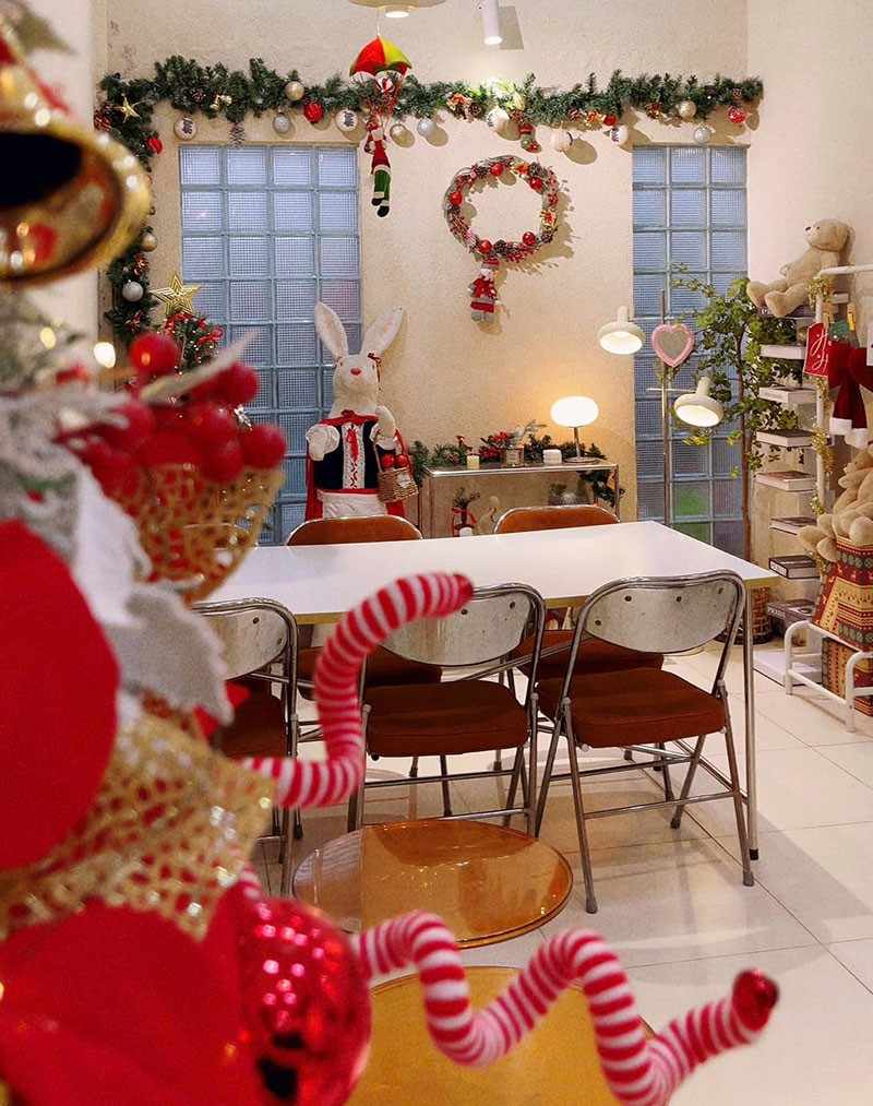 Trang trí noel văn phòng nhỏ