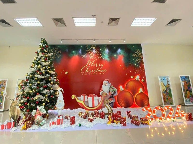 Backdrop noel cho TTTM