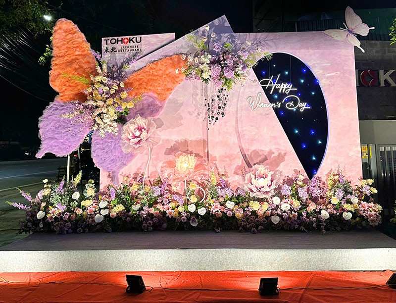 Backdrop phụ nữ Việt Nam đẹp