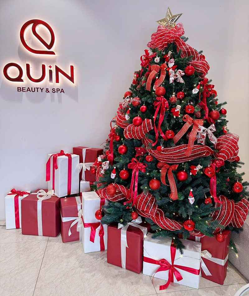 Cây thông noel trang trí sẵn