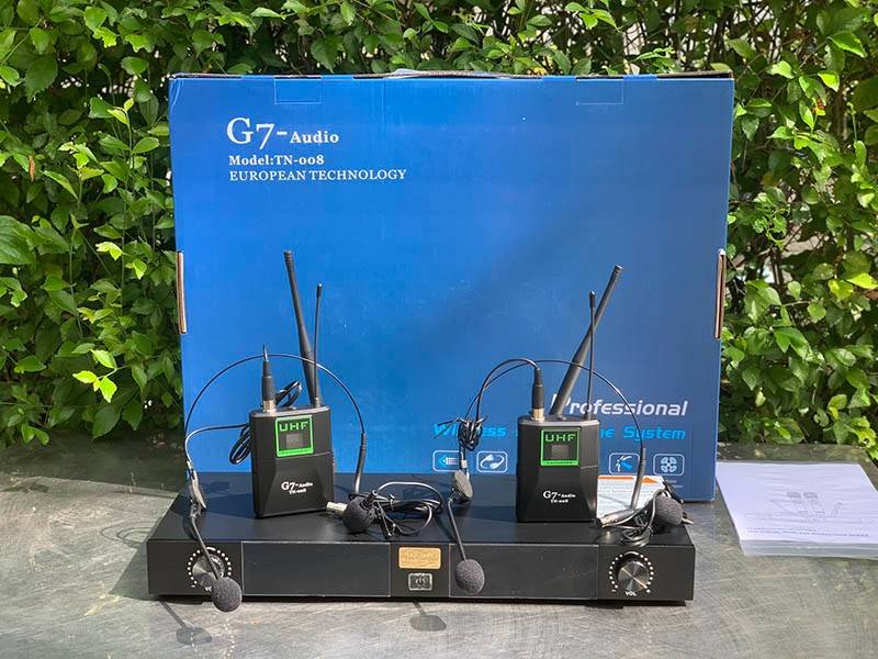 2 bộ micro đeo tai cho thuê tại Will Event