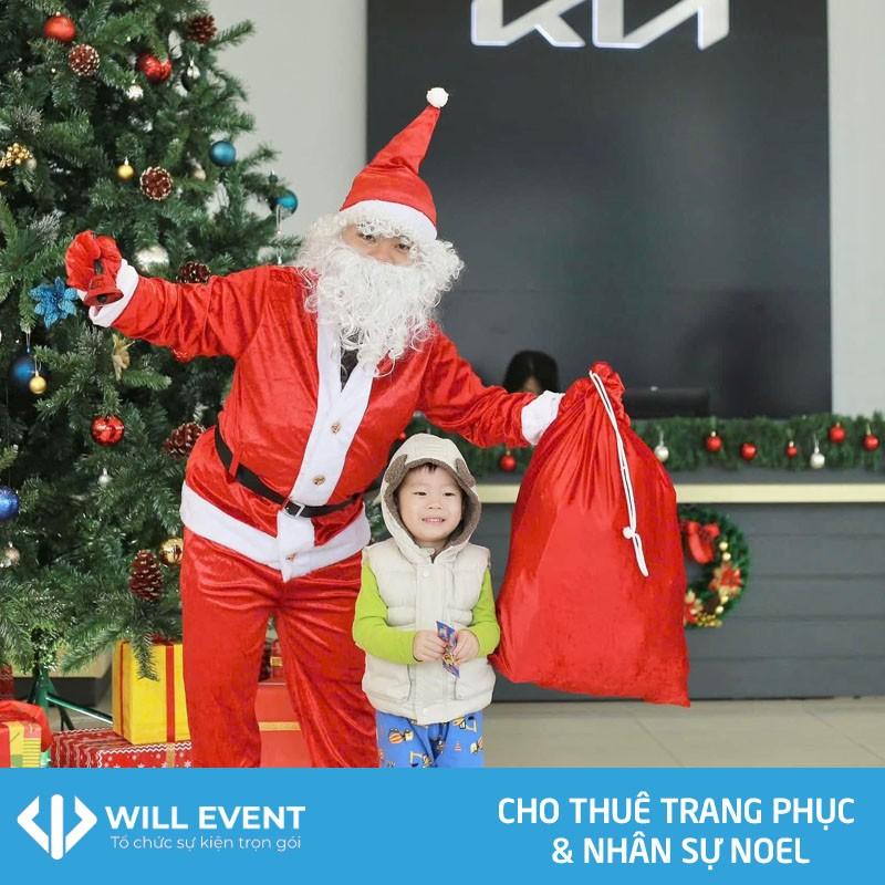 dịch vụ cho thuê nhân sự và trang phục noel tại will event