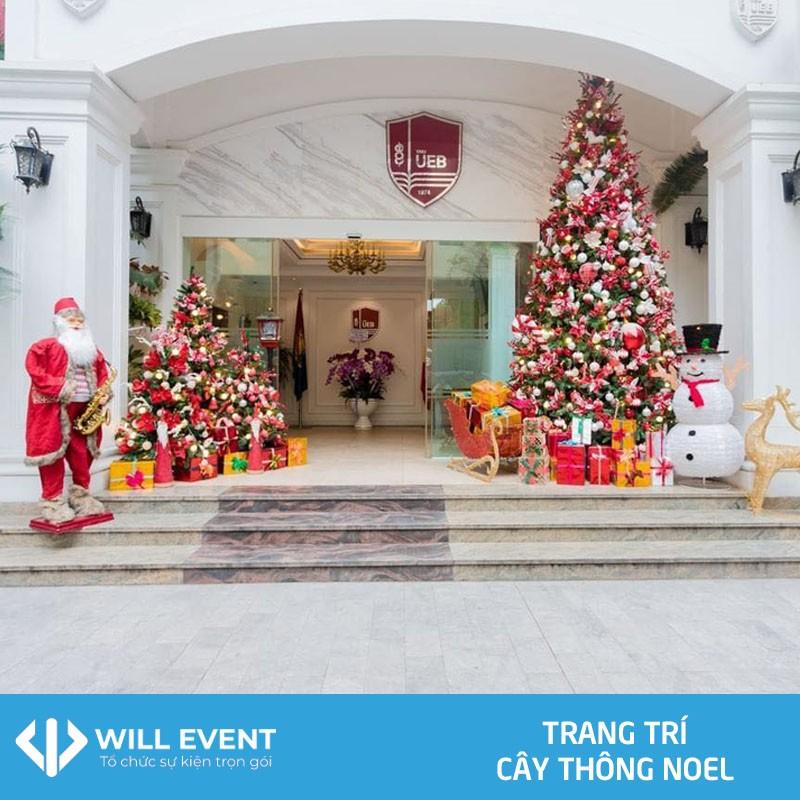 Dịch vụ trang trí cây thông noel tại will event